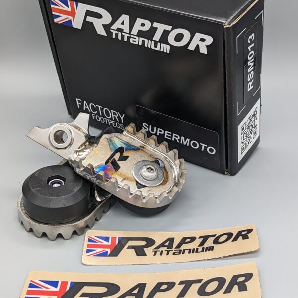 RSM Raptor Titanium footpegs