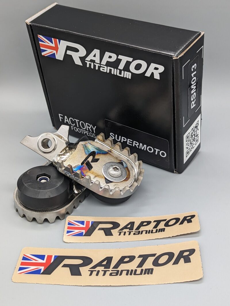 RSM Raptor Titanium footpegs