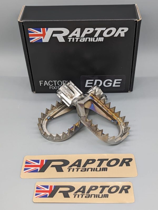 RME001 Raptor Titanium footpegs