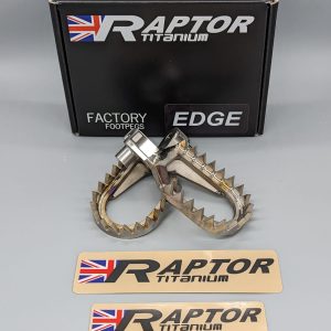 RME003 Raptor Titanium footpegs