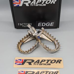 RME006 Raptor Titanium footpegs