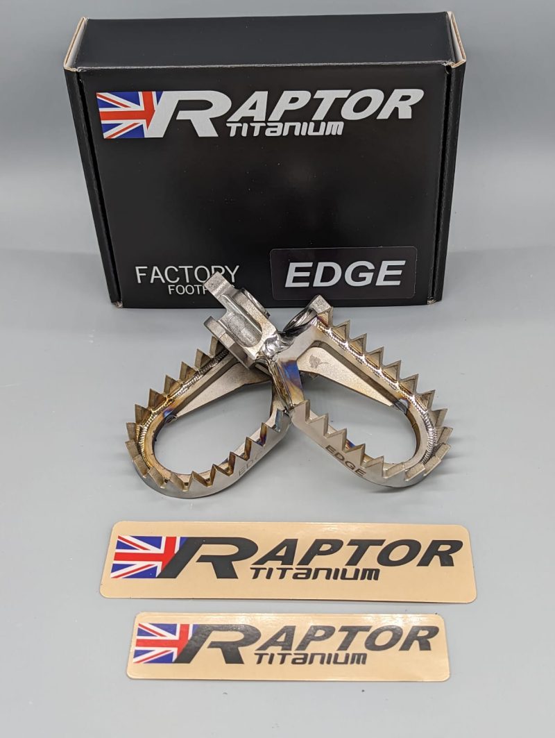 RME006 Raptor Titanium footpegs