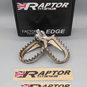 RME007 Raptor Titanium footpegs