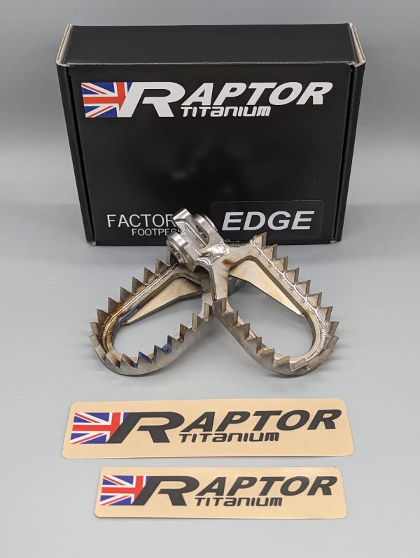 RME007 Raptor Titanium footpegs