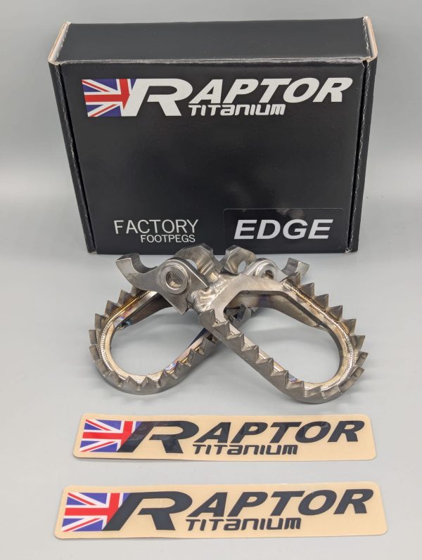 RME007 Raptor Titanium footpegs