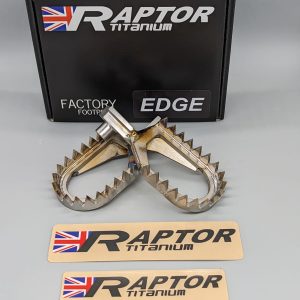 RME010 Raptor Titanium footpegs