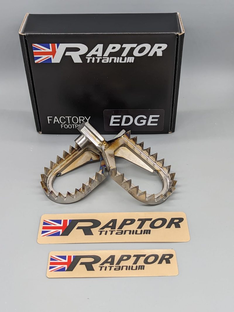 RME010 Raptor Titanium footpegs