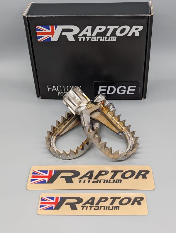 RME011 Raptor Titanium footpegs