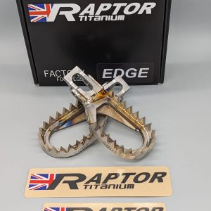 RME016 Raptor Titanium footpegs
