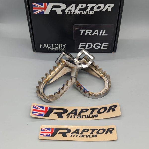 RME050 Raptor Titanium footpegs