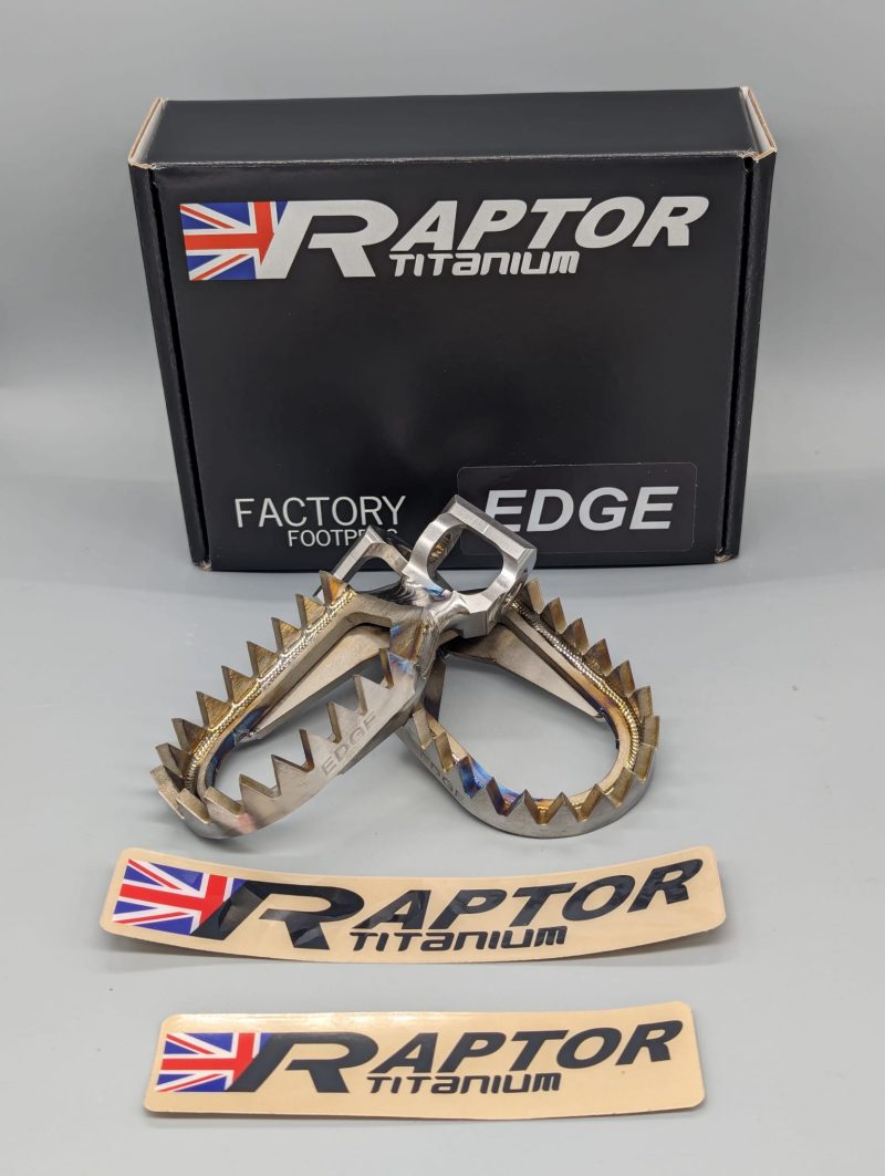 RME065 Raptor Titanium footpegs