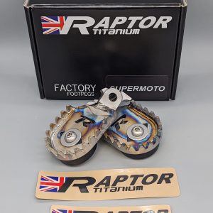RSM003 Raptor Titanium footpegs