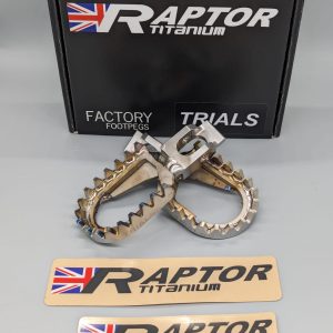 RT002 Raptor Titanium footpegs