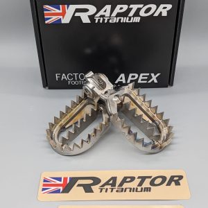 RX007 Raptor Titanium footpegs