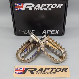 RX010 Raptor Titanium footpegs
