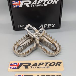 RX016 Raptor Titanium footpegs