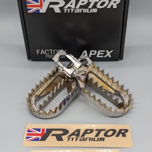 RX023 Raptor Titanium footpegs