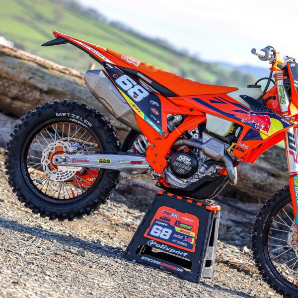 • Up close and personal with this KTM 25...